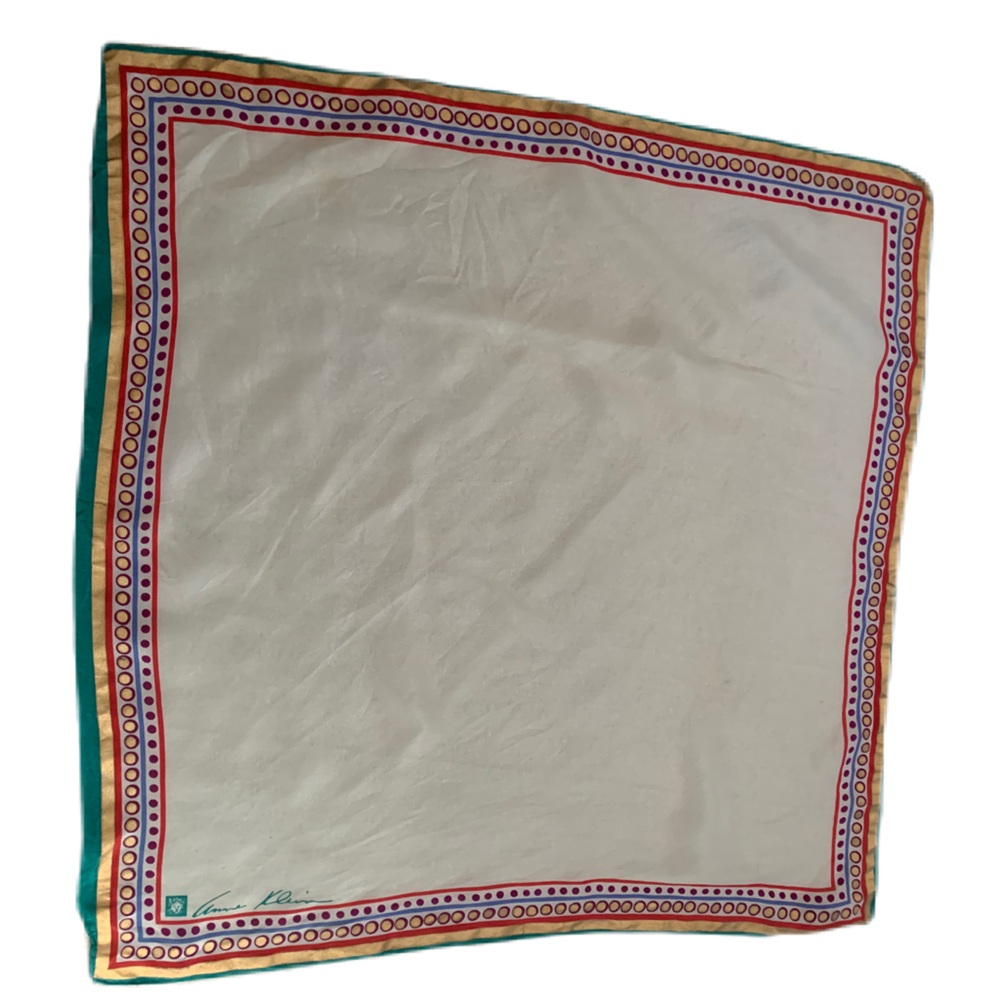 Vintage Anne Klein Silk scarf